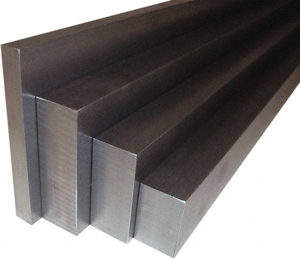 Value Collection - 6' Long x 9" Wide x 1" Thick, 1018 Steel Rectangular Bar - Cold Finished - Caliber Tooling