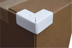 Vestil - 2" Long x 1-1/2" Wide x 1-1/2" High x 1/16" Thick Corner - White, Cardboard Box - Caliber Tooling