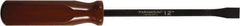 Paramount - 12" OAL Pry Bar - 3/4" Wide, Carbon Steel - Caliber Tooling