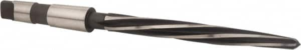 Alvord Polk - 9/16" Reamer Diam, 11/32" Small End Diam, 2MT Morse Taper Shank, 5-1/8" Flute, Bridge Reamer - Caliber Tooling