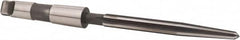 Alvord Polk - 1-1/16" Reamer Diam, 3/4" Small End Diam, 3MT Morse Taper Shank, 7-3/8" Flute, Bridge Reamer - Caliber Tooling