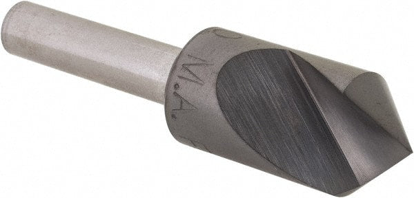 M.A. Ford - 1/2" Head Diam, 1/4" Shank Diam, 1 Flute 90° High Speed Steel Countersink - Caliber Tooling