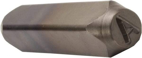 C.H. Hanson - 1/8" Character Size, A Character, Heavy Duty Individual Steel Stamp - Caliber Tooling