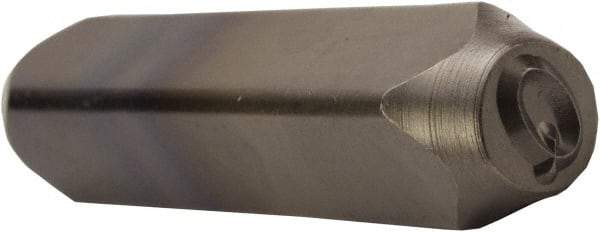 C.H. Hanson - 5/32" Character Size, Q Character, Heavy Duty Individual Steel Stamp - Caliber Tooling