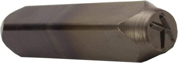 C.H. Hanson - 5/32" Character Size, K Character, Heavy Duty Individual Steel Stamp - Caliber Tooling