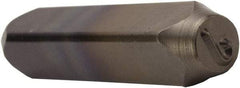 C.H. Hanson - 5/8" Character Size, J Character, Heavy Duty Individual Steel Stamp - Caliber Tooling