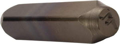 C.H. Hanson - 5/8" Character Size, F Character, Heavy Duty Individual Steel Stamp - Caliber Tooling