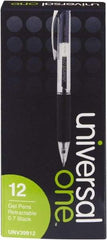 Universal One - Conical Roller Ball Pen - Black - Caliber Tooling