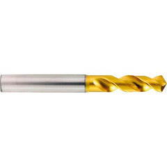 OSG - #28 130° Spiral Flute Vanadium High Speed Steel Screw Machine Drill Bit - Caliber Tooling