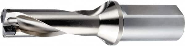 OSG - 17.5mm Diam, Indexable Insert Drill - 2 Inserts, 25mm Shank Diam, Straight Shank - Caliber Tooling