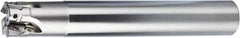 OSG - 1-1/4" Cut Diam, 1-1/4" Shank Diam, 130mm OAL, Indexable Square Shoulder End Mill - ZDKT15... Inserts, Cylindrical Shank, 90° Lead Angle, Through Coolant, Series PHOENIX-PSE - Caliber Tooling