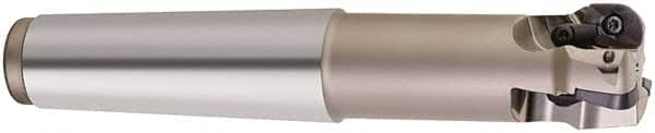 OSG - 50mm Cut Diam, 0.787" Max Depth, 42mm Shank Diam, Cylindrical Shank Indexable High-Feed End Mill - Screw Holding Method, ADMT20.. Insert, PDR Toolholder - Caliber Tooling