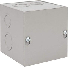 nVent Hoffman - Steel Junction Box Enclosure Screw Flat Cover - NEMA 1, 4" Wide x 4" High x 4" Deep - Caliber Tooling