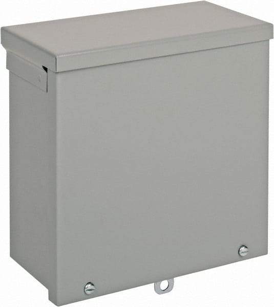 nVent Hoffman - Steel Junction Box Enclosure Screw Flat Cover - NEMA 3R, 8" Wide x 8" High x 4" Deep - Caliber Tooling