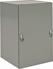 nVent Hoffman - Steel Junction Box Enclosure Screw Flat Cover - NEMA 1, 4" Wide x 6" High x 4" Deep - Caliber Tooling