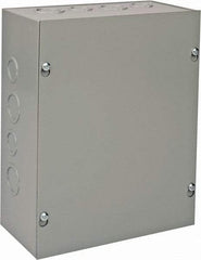 nVent Hoffman - Steel Junction Box Enclosure Screw Flat Cover - NEMA 1, 8" Wide x 10" High x 4" Deep - Caliber Tooling