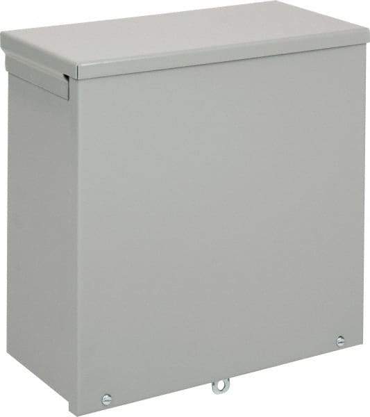 nVent Hoffman - Steel Junction Box Enclosure Screw Flat Cover - NEMA 3R, 12" Wide x 12" High x 6" Deep - Caliber Tooling