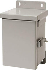 nVent Hoffman - Steel Standard Enclosure Hinge Flat Cover - NEMA 3R, 24" Wide x 24" High x 8" Deep, Watertight - Caliber Tooling