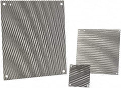 nVent Hoffman - 28-1/2" OAW x 32" OAH Powder Coat Finish Electrical Enclosure Nonperforated Panel - 36" x 30" Box, 12 Gauge Steel, Use with A36N3012LP/A36N306LP/A36N308LP/A36N30ALP/A36N30BLP/A36N30DLP - Caliber Tooling