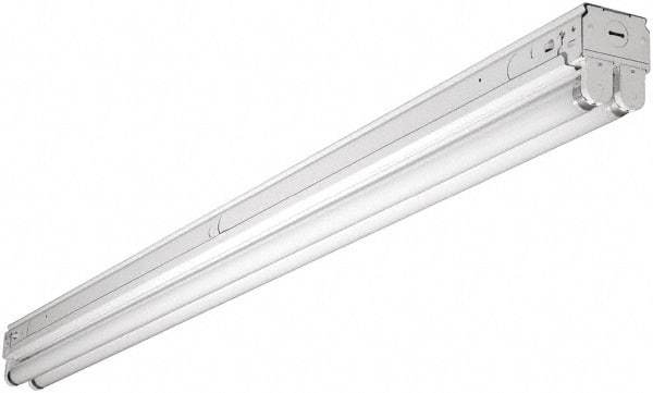 Cooper Lighting - 1 Lamp, 40 Watt, Fluorescent Strip Light - Suspended, 120/277 Volt, 48" Long x 2-3/4" Wide x 3-5/16" High - Caliber Tooling