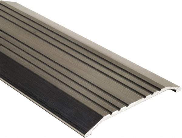 National Guard Products - 36" Long x 5" Wide x 1/2" High, Saddle Threshold - Aluminum Finish - Caliber Tooling