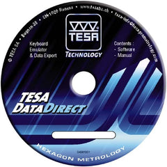 TESA Brown & Sharpe - Data Collection/Reporting SPC Software - Compatible with Windows, For Use with Twin-Cal Calipers - Caliber Tooling