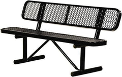 Vestil - 8' Long x 20" Wide, Steel Bench Seat - Caliber Tooling