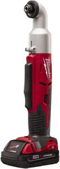 Milwaukee Tool - 18 Volt, 1/4" Drive, 30, 60 Ft/Lb Torque, Cordless Impact Driver - Inline Handle, 1500, 2250 RPM, 1 Lithium-Ion Battery Included - Caliber Tooling