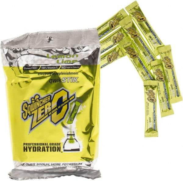 Sqwincher - 0.11 oz Packet Sugar Free Lemon-Lime Activity Drink - Powdered, Yields 20 oz - Caliber Tooling