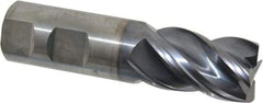 Kennametal - 1", 4 Flute, Solid Carbide, 0.03" Corner Radius End Mill - 4" OAL, 1-1/2" LOC - Caliber Tooling