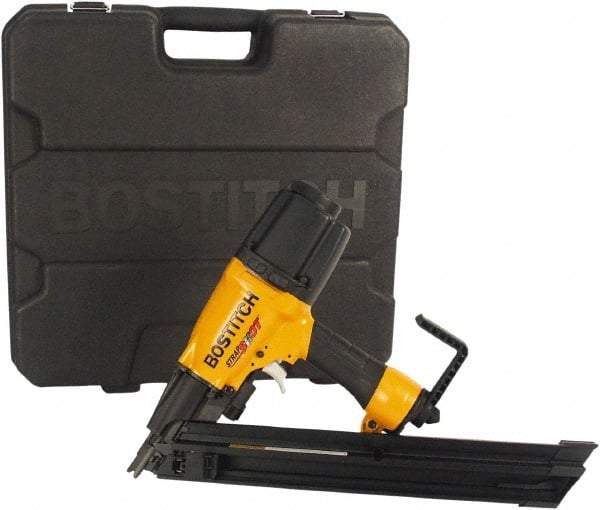 Stanley Bostitch - 1-1/2 to 2-1/2" Metal Connector Nail Length, 11 Gauge Metal Connector Air Nailer - 80 to 120 psi - Caliber Tooling