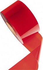 Aleco - Orange Replacement Vinyl Strip Standard Dock Curtain Strips - 8" Wide x 150' Long x 0.08" Thick, PVC - Caliber Tooling