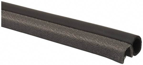 TRIM-LOK - 1/4 Inch Thick x 0.42 Inch Wide, PVC/EPDM, Trim Seal Wear Strip - 1/4 Inch Wide - Caliber Tooling