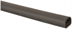 TRIM-LOK - 3/4 Inch Thick x 3/4 Wide x 100 Ft. Long, EPDM Rubber D Section Seal with Tape - Caliber Tooling