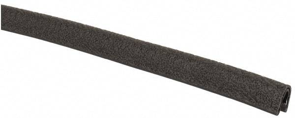 TRIM-LOK - 1/16 Inch Thick x 0.23 Wide x 100 Ft. Long, EPDM Rubber Edge Trim - Pebble Texture - Caliber Tooling