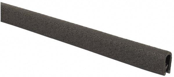 TRIM-LOK - 3/16 Inch Thick x 0.36 Wide x 25 Ft. Long, EPDM Rubber Edge Trim - Pebble Texture - Caliber Tooling