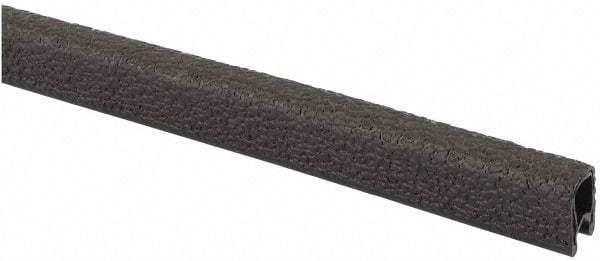 TRIM-LOK - 3/16 Inch Thick x 0.36 Wide x 25 Ft. Long, EPDM Rubber Edge Trim - Leather Texture - Caliber Tooling