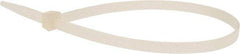 Value Collection - 14-1/2" Long Natural (Color) Nylon Standard Cable Tie - 120 Lb Tensile Strength, 106mm Max Bundle Diam - Caliber Tooling