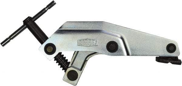 Bessey - 1,450 Lb Clamping Pressure, Steel, Cantilever Handle, SLV Bar & Pipe Clamping Arm - 4-3/4" Throat Depth - Caliber Tooling