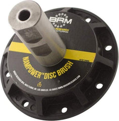 Brush Research Mfg. - 31/32" Arbor Hole to 0.968" Shank Diam Sidelock Collet - For 4, 5 & 6" NamPower Disc Brushes, Attached Spindle, Flow Through Spindle - Caliber Tooling