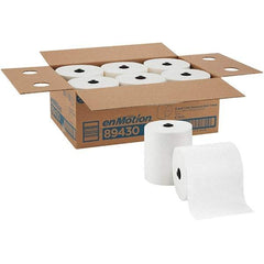 Georgia Pacific - Hard Roll of 1 Ply White Paper Towels - 8-1/4" Wide, 700' Roll Length - Caliber Tooling