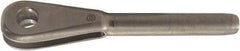 Loos & Co. - 1/4" Fork End - Stainless Steel - Caliber Tooling