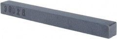 Made in USA - 3/8" Wide x 4" OAL x 3/8" Thick, Silicon Carbide Sharpening Stone - Square, Fine Grade, 280 Grit - Caliber Tooling