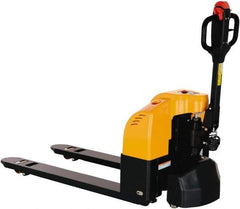 Vestil - 3,300 Lb Capacity, 7.78" Lift Electric Pallet Truck - 3.2" Min Lift Height, 48" Fork Length x 6-1/4" Fork Width, 28" Overall Width - Caliber Tooling