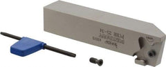 Iscar - External Thread, 0.3937" Max Depth of Cut, 1.5mm Min Groove Width, 135mm OAL, Right Hand Indexable Grooving Cutoff Toolholder - 25mm Shank Height x 25mm Shank Width, PENTA 34.. Insert Style, PCH Toolholder Style, Series PentaCut - Caliber Tooling