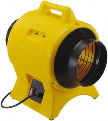 Schaefer Ventilation Equipment - 8" Inlet, Electric AC Ventilation Fan - 0.25 hp, 877 CFM, 115 Max Voltage Rating - Caliber Tooling