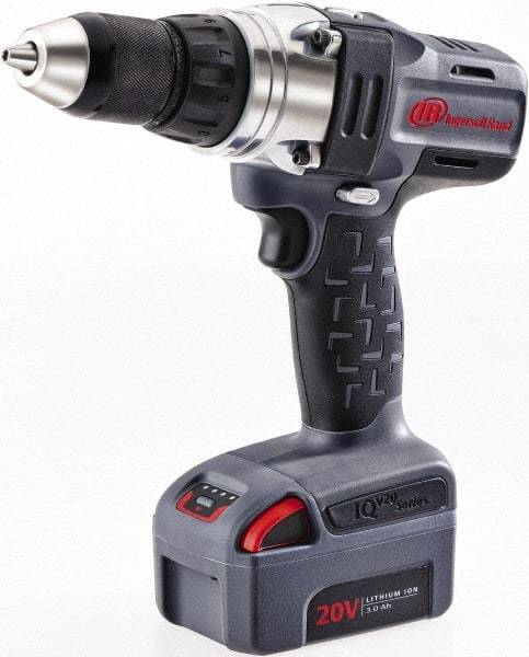 Ingersoll-Rand - 20 Volt 1/2" Chuck Pistol Grip Handle Cordless Drill - 0-1900 RPM, Lithium-Ion Batteries Not Included - Caliber Tooling