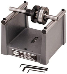 Sopko - 6-1/2" Wide x 4-13/16" High, Wheel Balancing Stand - 4" Throat - Caliber Tooling