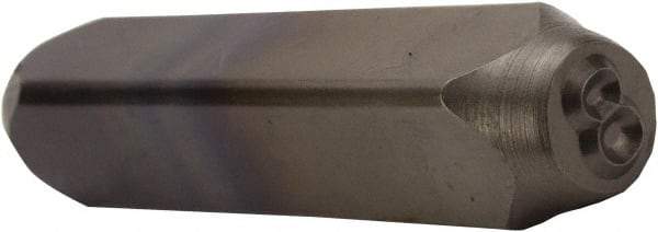 C.H. Hanson - Number 8 Machine Made Individual Steel Stamp - 3/32" Character - Caliber Tooling