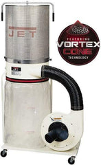 Jet - 2µm, Portable Dust Collector - 1,100 CFM Air Flow - Caliber Tooling